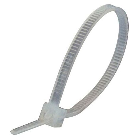 FASCETTA AUTOBLOCCANTE BIANCO HAND - NYLON MM 4,8X160 CF=PZ 100- 5 confezioni