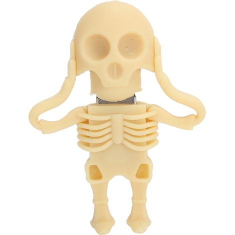 3D-Totenkopf-USB-2.0-Stick – Originelles Geschenk für Geburtstage, Weihnachten, Ostern und Neujahr – 32 GB Speicherplatz (1/5)