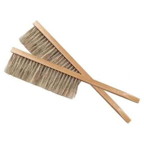 Nettoyage pour Ruche Outil Apiculture Portable avec Poils Doux pour Entretien Serein des Abeilles,Pinceau apiculture en poils de cheval naturel(40cm)