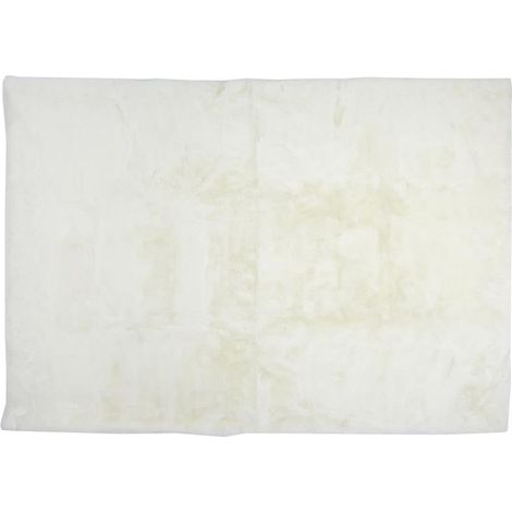 Tapis - HOME DECO FACTORY - Imitation Fourrure - Fin - Beige (1/4)