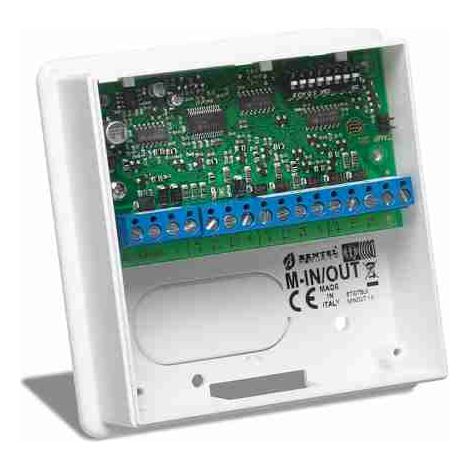 Módulo de expansión de alarma con 6 terminales Bentel M-IN/OUT