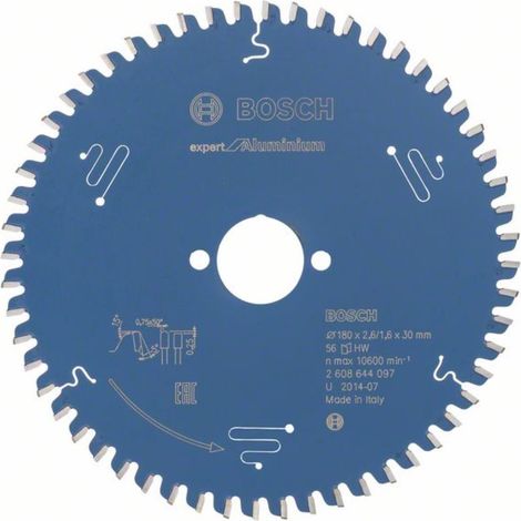 Expert per lama circolare per legno Ø30mm -180 x 30 x 2,6 mm, 56 - 2 608 644 097 (1/3)