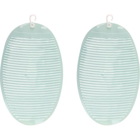 Planchette À Laver - Pliable - Pour Couches Et Petits Vêtements - Adhésive Au Fond - 30 x 12 cm - 1 Pièce (1/5)