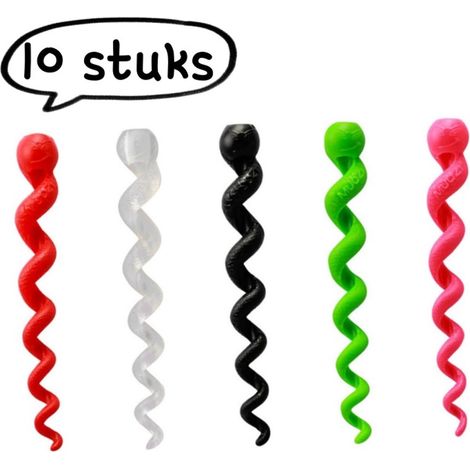 Lot de 10 pièces - Protections - Protections en silicone pour peinture automobile - Protections pour conduites de transmission, de frein et d'huile - Couleurs assorties (1/5)