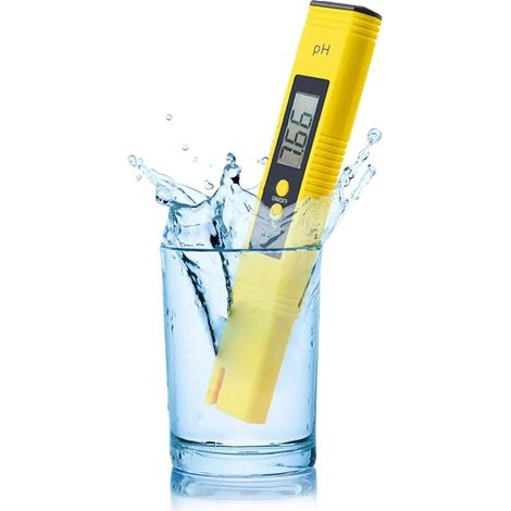 pH-mètre numérique, plage 0–14, fonction ATC, destiné à la vérification régulière de l'acidité des échantillons liquides à usage domestique.-AquaForge (1/5)