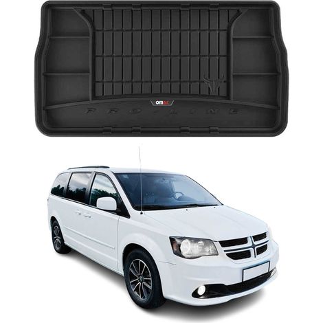 2008-2020 Dodge Grand Caravan / Grand Voyager OMAC Tapis de Coffre TPE Noir