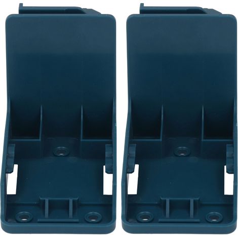 Support mural double usage pour batteries d'outils électriques, boîtier ABS sans bavures. (1/5)