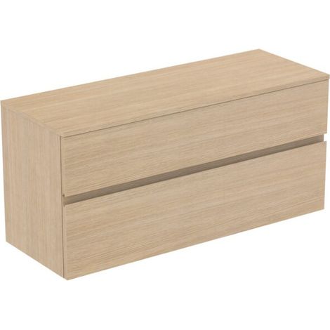 Ideal Standard E3421US WT Armoire sous-lavabo Finesse sans découpe (1/3)