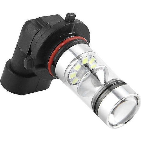 Kit de 2 bombillas LED blancas para faros delanteros 9005/H10 de 100 W y 6000 K, para luces antiniebla y conducción de automóviles (modelo 2025).