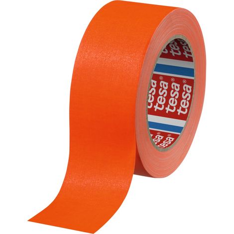 TESA - Nastro adesivo rinforzato Set di 3 pezzi, arancione,