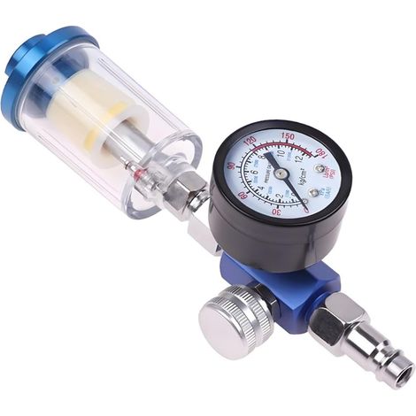 Régulateur de Pression Séparateur Eau-huile Compresseur d'air Filtre (1/5)