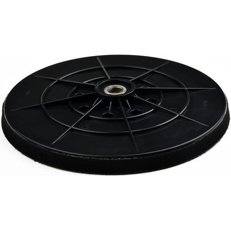 Patin de support pour ponceuse à cloison sèche, tampon de sauvegarde de 22,9 cm à 8 trous de 215 mm pour polisseuse orbitale, modèle dur BL-R7235 (1/5)