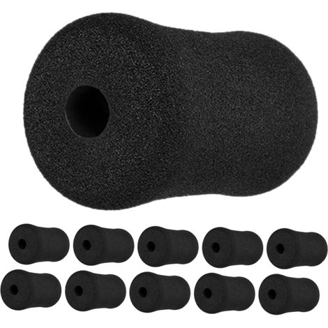 12pièces Rechange Coussinets Mousse pour Massage Jambes Accessoire Entraînement Fitness Remplacement Support Pied Tube Abdominal Lisse Confortable Léger Compact (1/5)