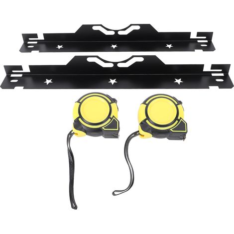 Plateau d'alignement des roues Toivize en fer massif avec 2 rubans de 3m, précis et antidérapant pour réglage parallélisme voiture SUV (1/5)