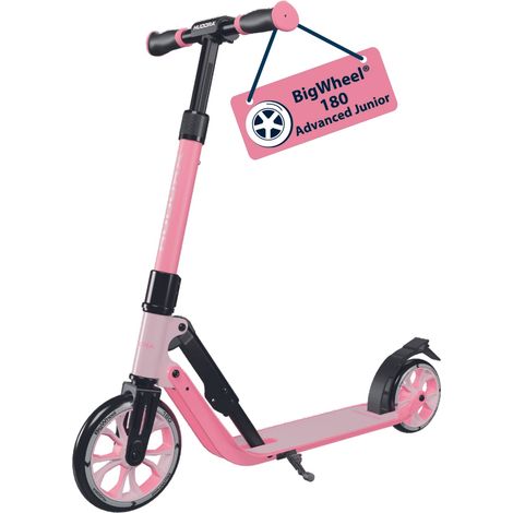 [NEUWERTIG] B-Ware Hudora 180 Advanced Junior Rosé Roller City Roller Kinderroller Klapproller901