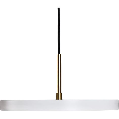 Lampe Suspension LED Moderne en Métal Bureau Salle à Manger Blanche Evenlode (1/5)