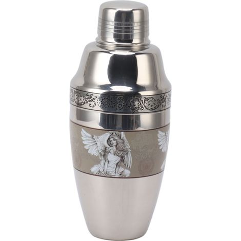 Shaker à cocktails en acier inoxydable 304 antirouille, compatible lave-vaisselle, idéal pour les fêtes, la maison et les voyages (Type 1). (1/5)