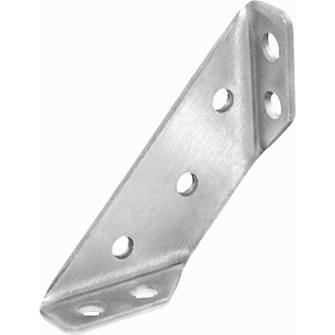 Connecteur d'angle universel pour meubles, équerre en acier inoxydable, support triangulaire. (1/2)