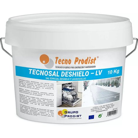 Tecno Prodist Tecnosal Deshielo - Sal para Derretir Nieve y Hielo