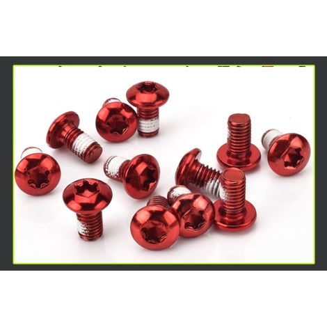 Vis de frein à disque universelles pour VTT (Torx T25) - 12 vis de frein à disque colorées (1/5)
