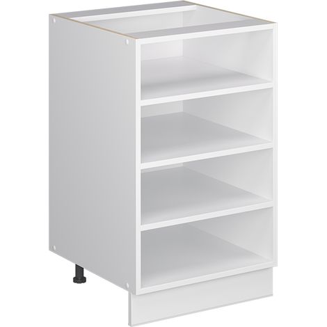 Scaffale da cucina Fame-Line, Bianco, 50 cm senza piano di lavoro, Vicco (1/5)