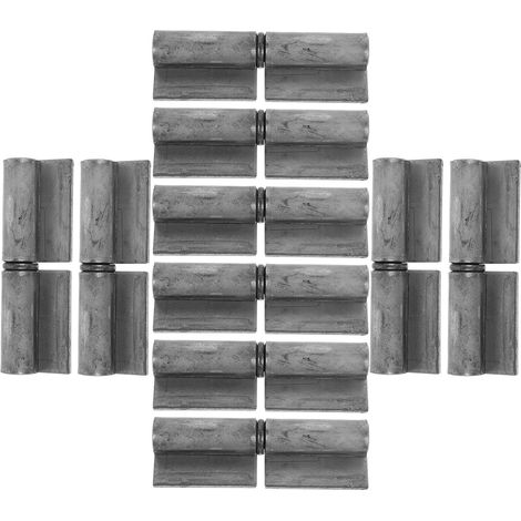 à drapeau détachables en acier robuste 14 x 80 mm lot de 10 (1/5)
