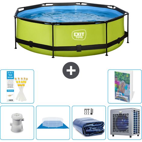 Exit-toys Piscine Exit Ronde - 300x76 cm - 7-pièces S278 (1/5)