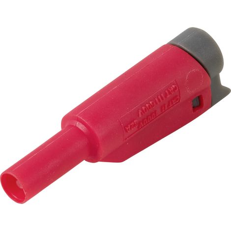 VOLTCRAFT MP-32 rot Fiche mâle de laboratoire embase mâle rouge 1 pc(s) Bulk (1/5)