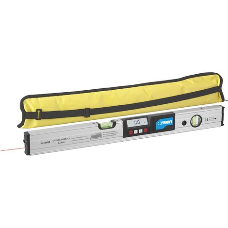 DIGITALER LASER WASSERWAAGE FERVI 0666