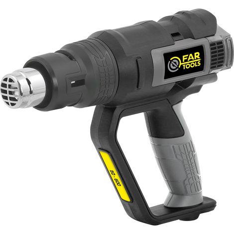 Décapeur thermique FARTOOLS DT 2000 - 2000W - 3 vitesses - 6 accessoires (1/4)