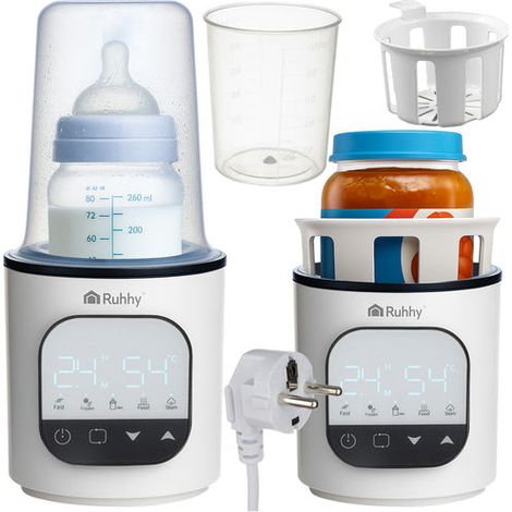 5 in 1 flaschenwarmer mit sterilisator und auftaufunktion