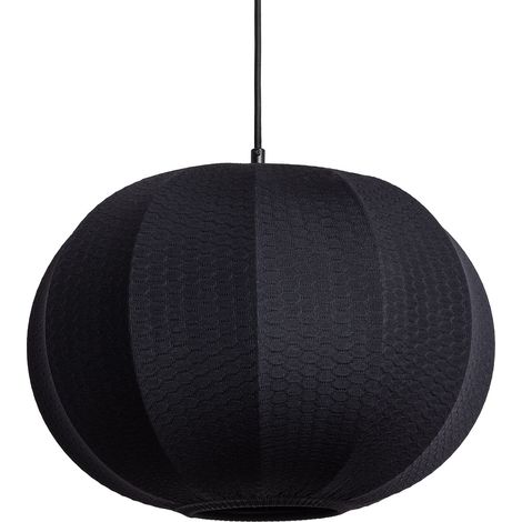 Suspension Tissu Taupiri Noir