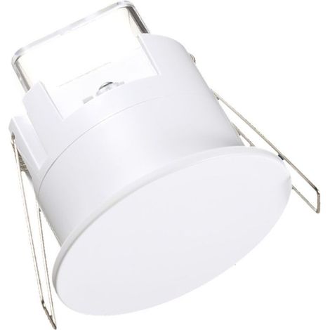 V-TAC Sensore Movimento/Presenza Rilevamento 360°/3m, Montaggio Incasso, Bianco (Max 600W) IP20 (1/5)