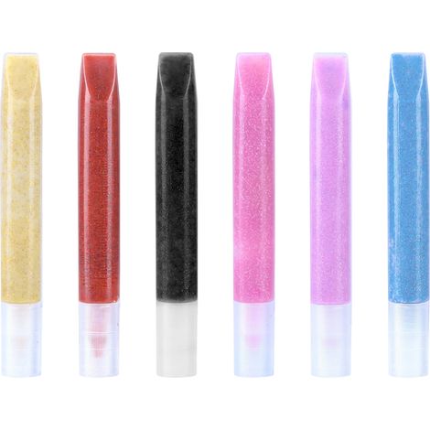 Crayon Pour Bougie - 6 Pièces - 10 ml Chaque - Couleurs Basiques - Pour Décoration DIY de Bougies - Idéal Baptême Noël Anniversaire (1/5)