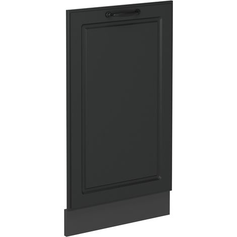 Geschirrspülblende R-Line, Anthrazit Landhaus, 45 cm ohne Arbeitsplatte, Vicco
