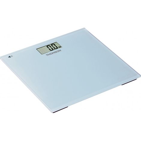 Pèse personne avec fonction vocale Français, Allemand, Espagnol - Grand Écran LCD Rétroéclairé