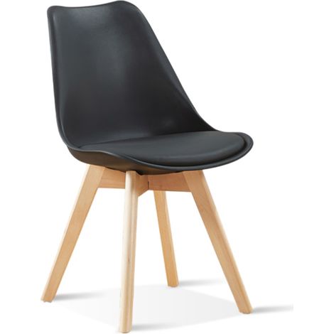Chaise scandinave noire - Bjorn