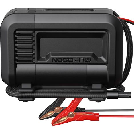 NOCO AIR20: Gonfiatore per Pneumatici da 20A – Compressore d’Aria Portatile 12V – Portata 47 SLPM, da 0 a 40 PSI in 2,5 Minuti – Manometro Digitale + Spegnimento Automatico (1/5)