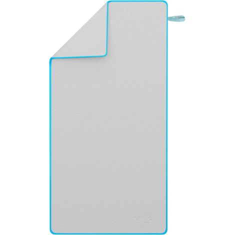 Mikrofaserhandtuch, Grau, 200x90 cm