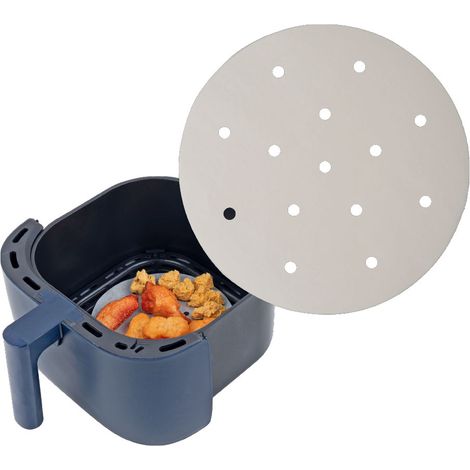 Papier Cuisson Friteuse Air Edm Lot De 200 Papiers Pour Friteuse à Air, ø17cm, Antiadhésif. - Edm (1/2)