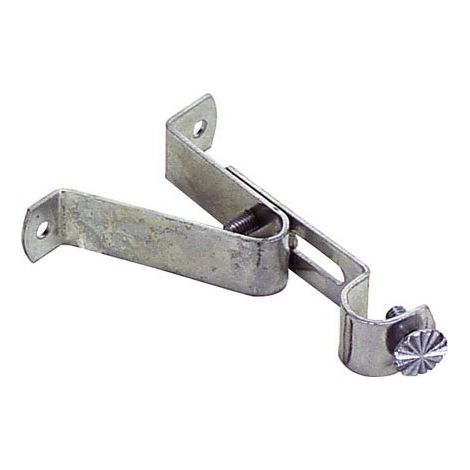 Supporto Barra 12 mm.Ø Anteriore Cromato Estensibile