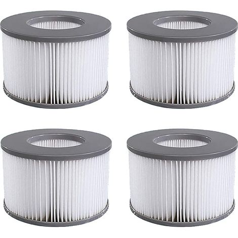 Filtre Spa Lite pour mspa,Filtre pour mspa Lite, pour MSPA Whirlpoal Filter - Cartouches filtrantes pour sous - Bateaux et Spa Chauds - Modèle à partir de 2020 (4 pièces.) (1/5)