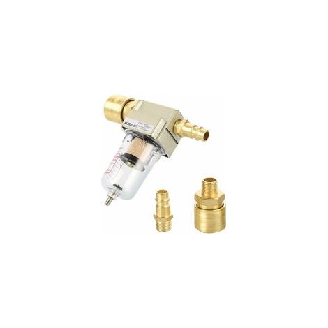 Memkey – 1/4" Druckluftfilter – Wasser- und Ölabscheider mit Schnellanschluss – Effiziente Filtration für Kompressoren - Crezuo