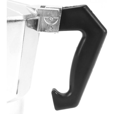 Italienische Moka-Kanne aus Aluminium, Espressokanne für Herd und Zuhause/Büro (150 ml, 3 Tassen) (1/5)
