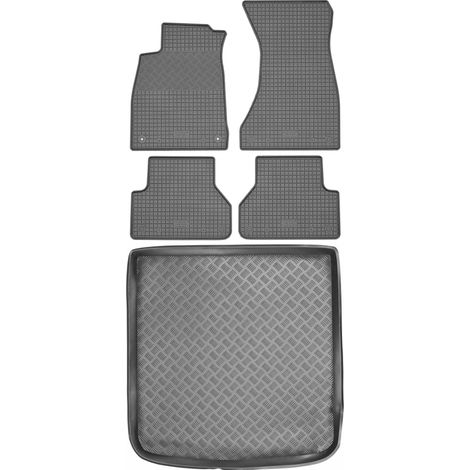 Audi A4 B9 Avant / Kombi ab 2015 SET - Gummifußmatten + Kofferraummatte (1/5)