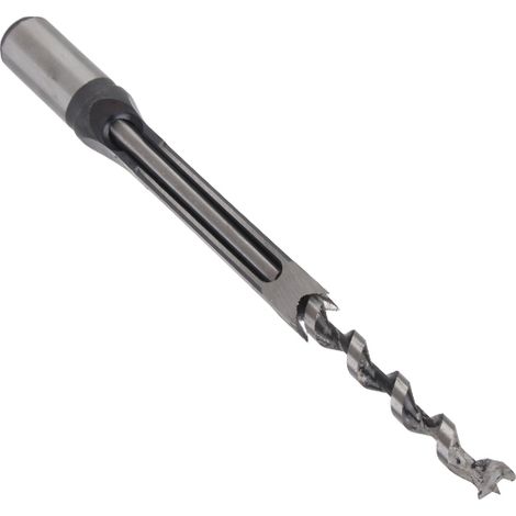 Mèche de perçage carrée pour outils de travail du bois en acier, tige ronde universelle 1/2 (12,7 mm) (1/5)