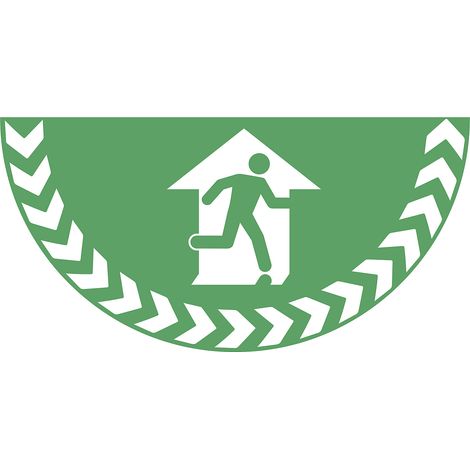 FRANKEL kaiserkraft, Pictogramme en PVC demi-cercle, voie de