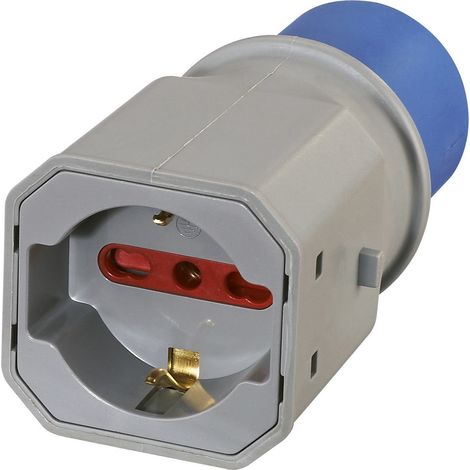 1PZ ADATTATORE INDUSTRIALE 16A 220 V- BIP/SCHU FIG.8 (1/2)