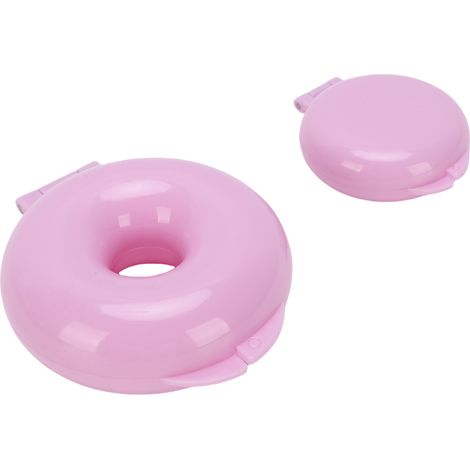 Donut-Cake-Pop-Formen-Set aus lebensmittelechtem PLA-Kunststoff, Donut-Kuchenform-Dessertformer für Bäckerei, Party, Hochzeit, Rosa (1/5)