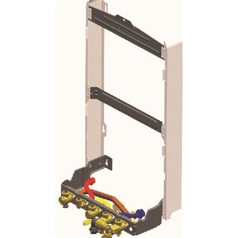Dosserets de remplacement MEGALIS iCONDENS GA 6 pour chaudières Elm Leblanc – Installation simplifiée – Ventilation intégrée – 7716780400